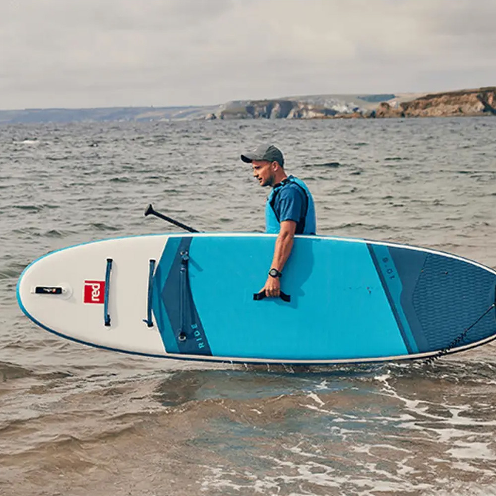 2026 Red Paddle Co 10'8'' Ride MSL Stand Up Paddle Board, Bag & Pump 001-001-001-0101 - Blue